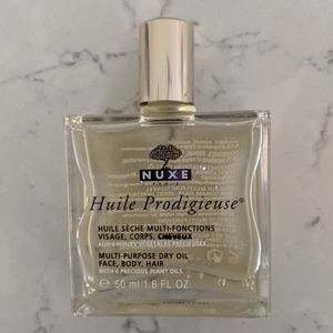 Nearly full French Nuxe Beauty Body Hair Oil